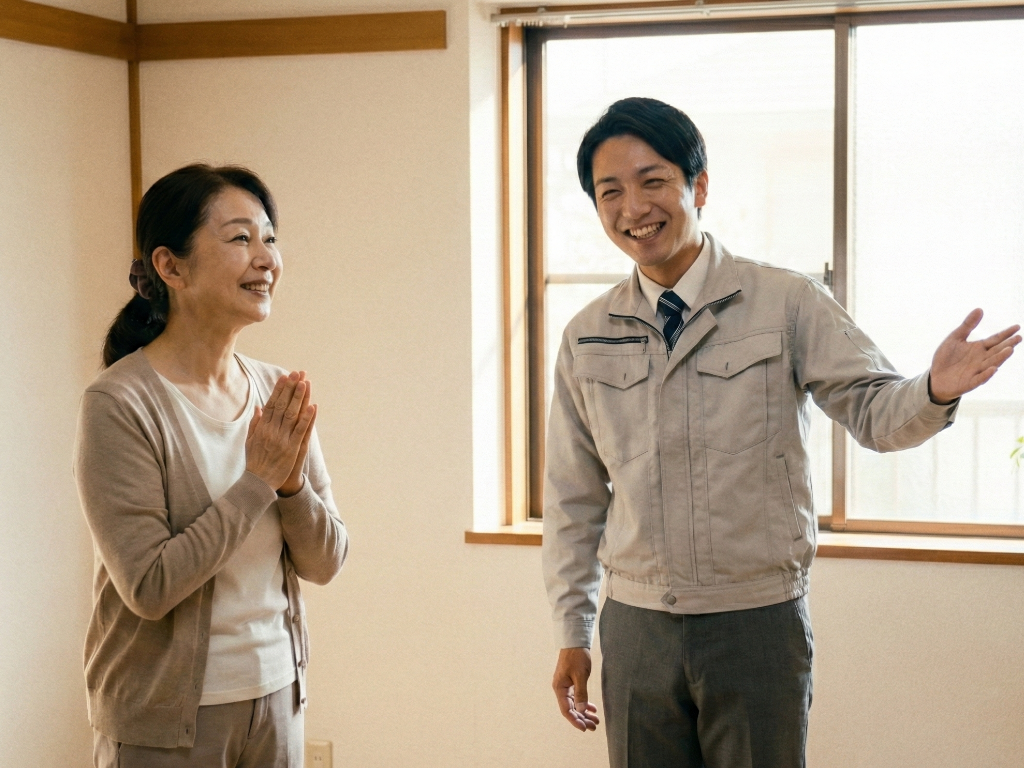 特殊清掃依頼後